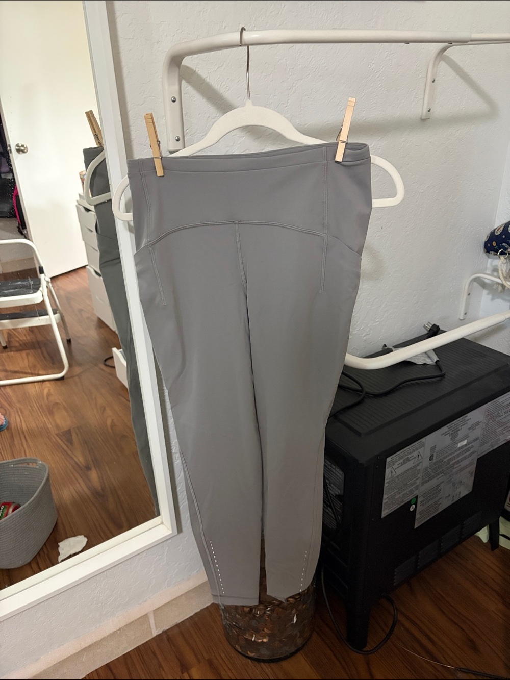 lululemon athletica running Light Gray High-Rise Leggings
